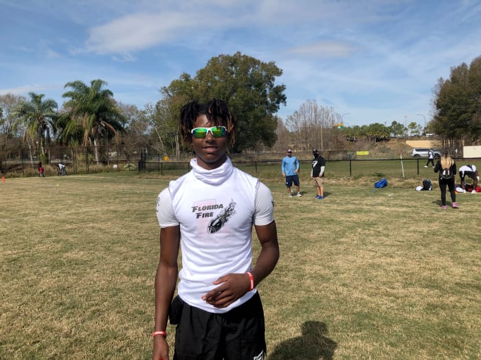 Cormani McClain, Cornerback/Wide Receiver, Lakeland (Fla.) Lake Gibson - 2023 - Florida Fire